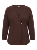 Caribi Ls Full V-Neck Cardigan