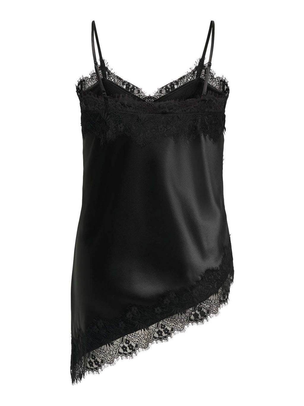 Carindona Strap Satin Lace Top