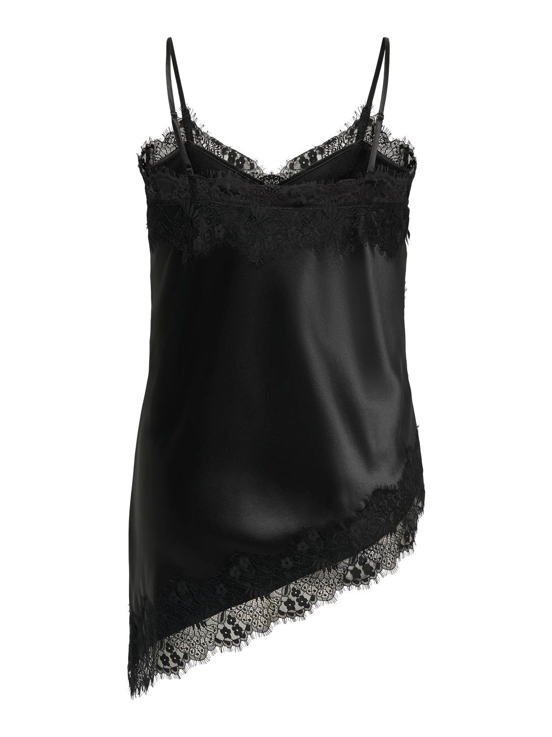 Carindona Strap Satin Lace Top