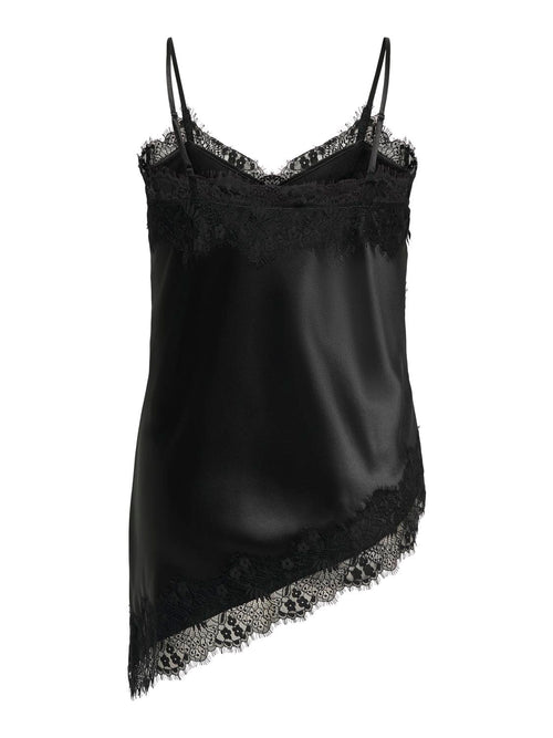 Carindona Strap Satin Lace Top