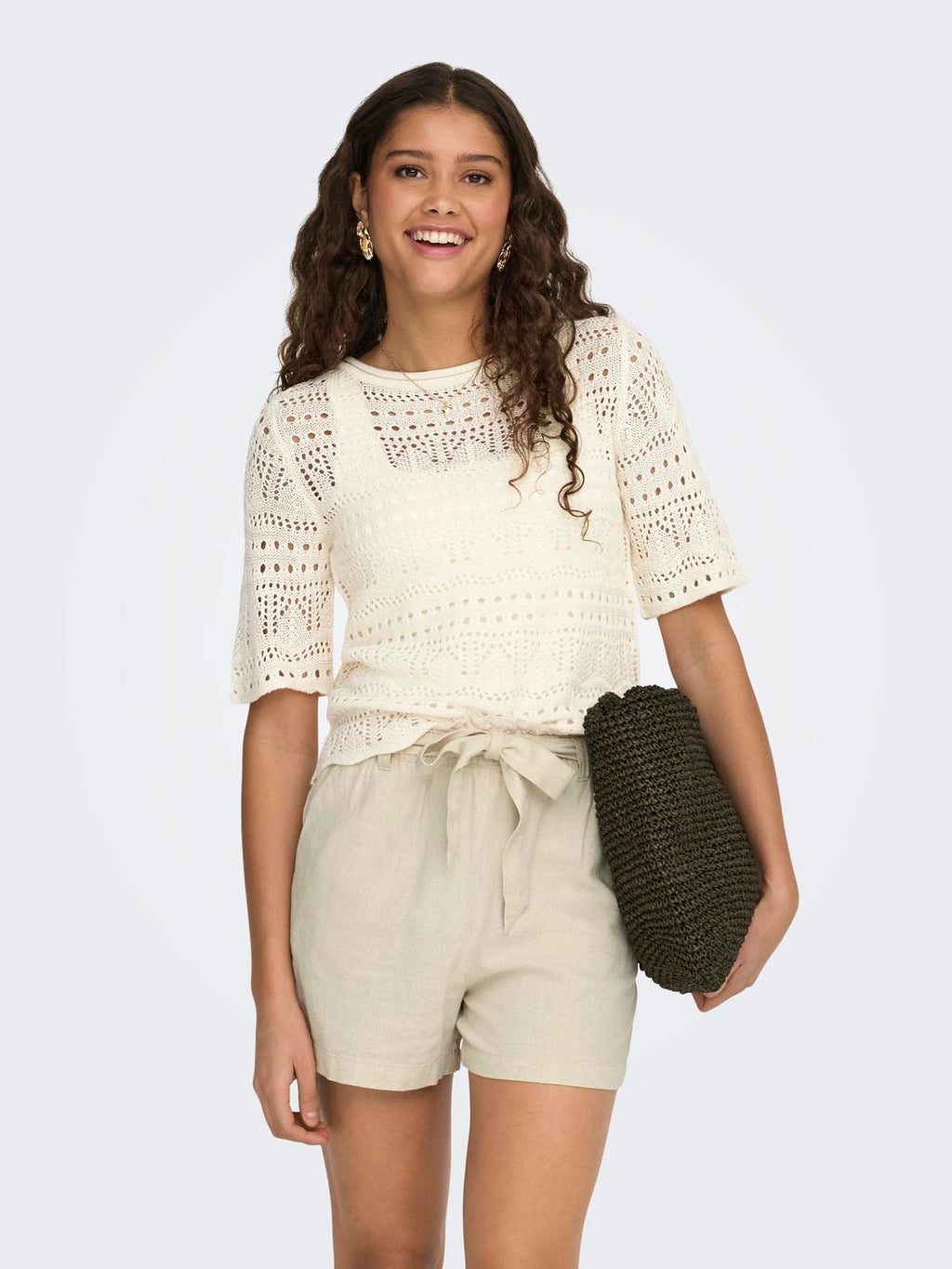 JDYSUN LAY S/S STRIK EGGNOG