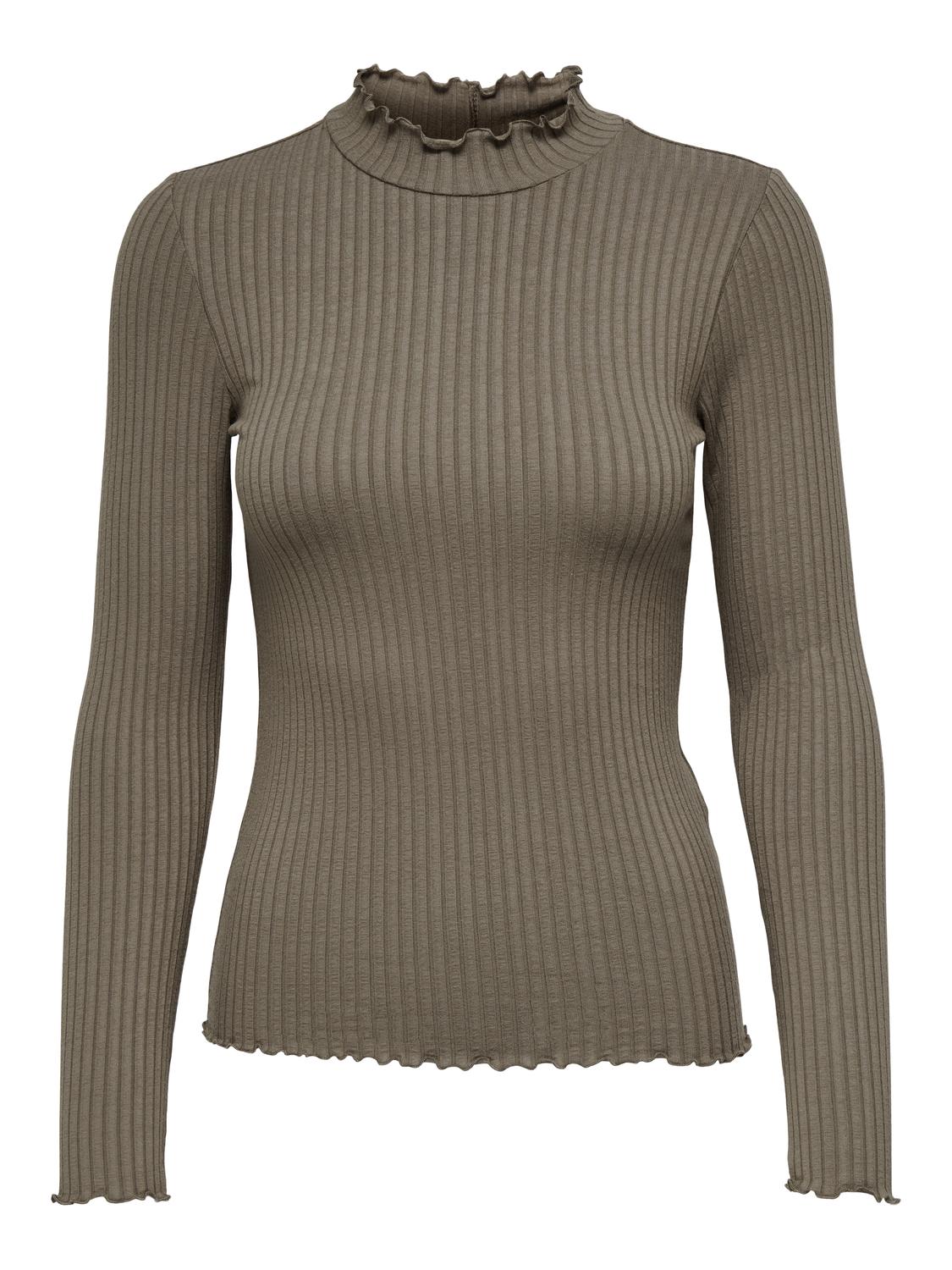 Jdyfransiska L/S Hi-Nck Top Jr