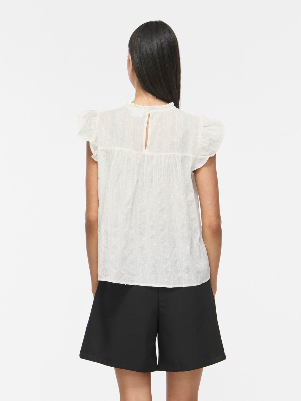 VIYVA TOP SMOKE GREEN BLUSE