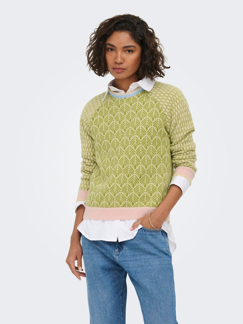 Jdybryn Life L/S Oneck Jacq Pu