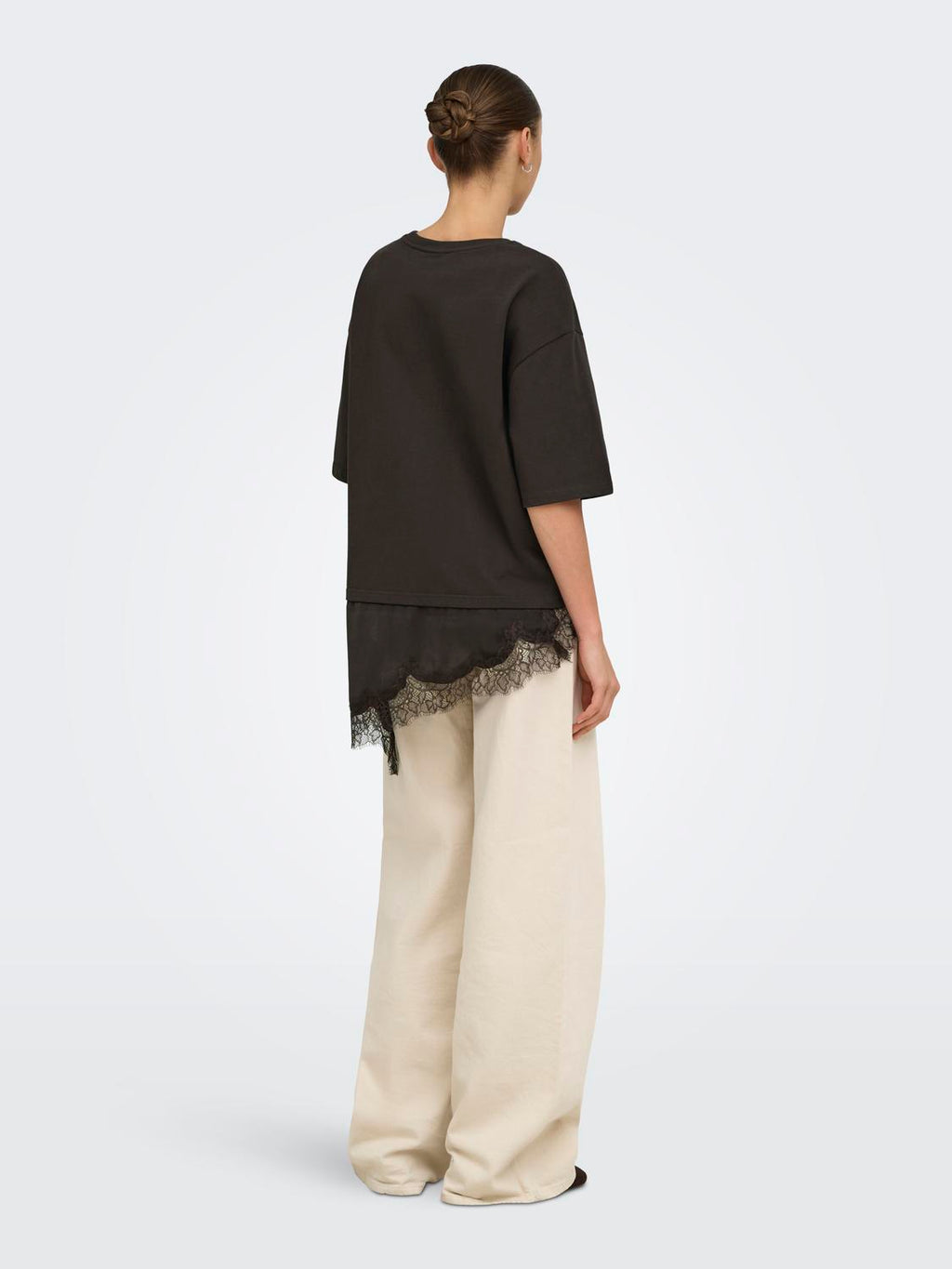 Jdyalma 2/4 Lace Detail T-Shirt