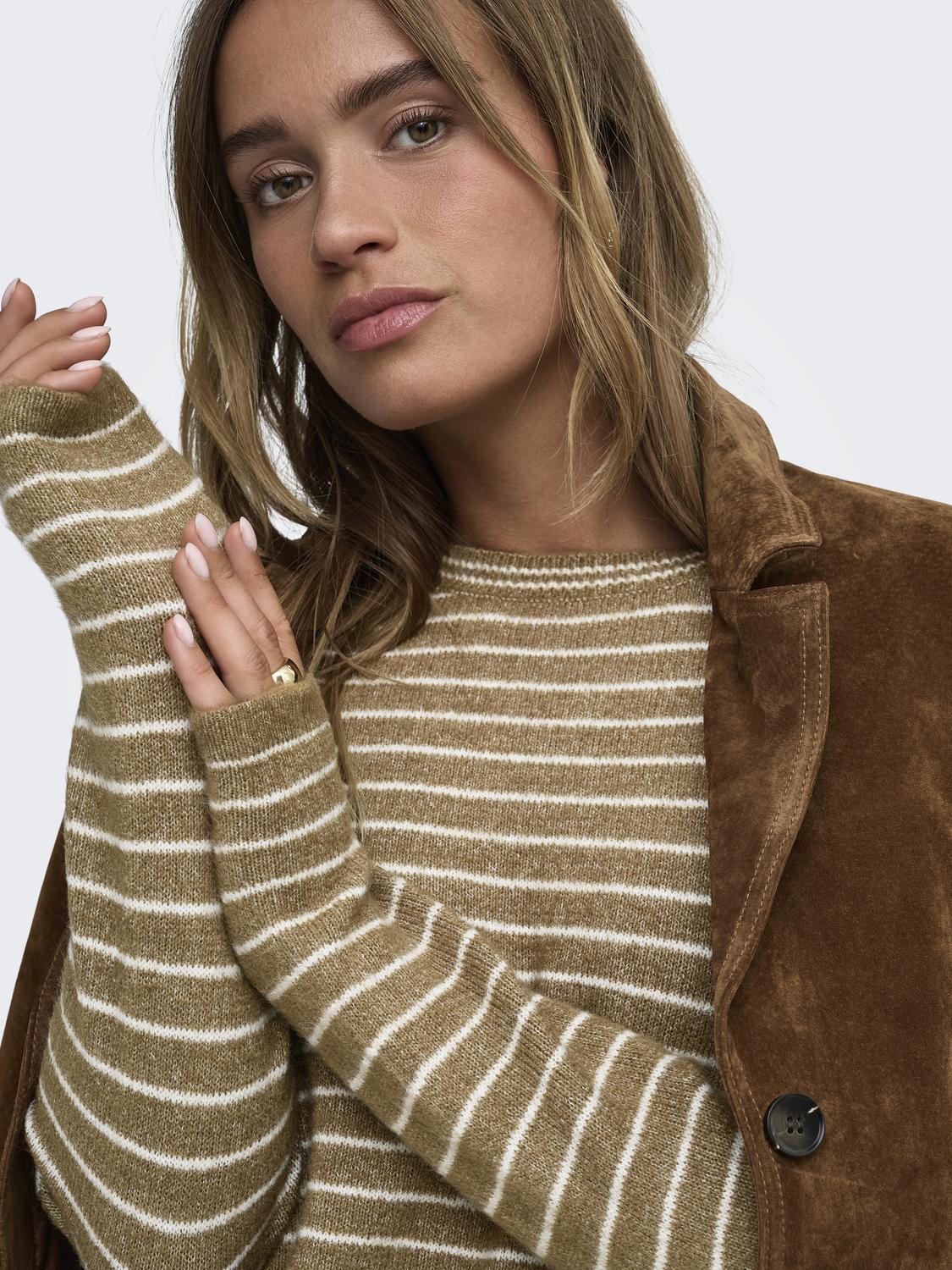 Jdylupi O-Neck Stripe Pull