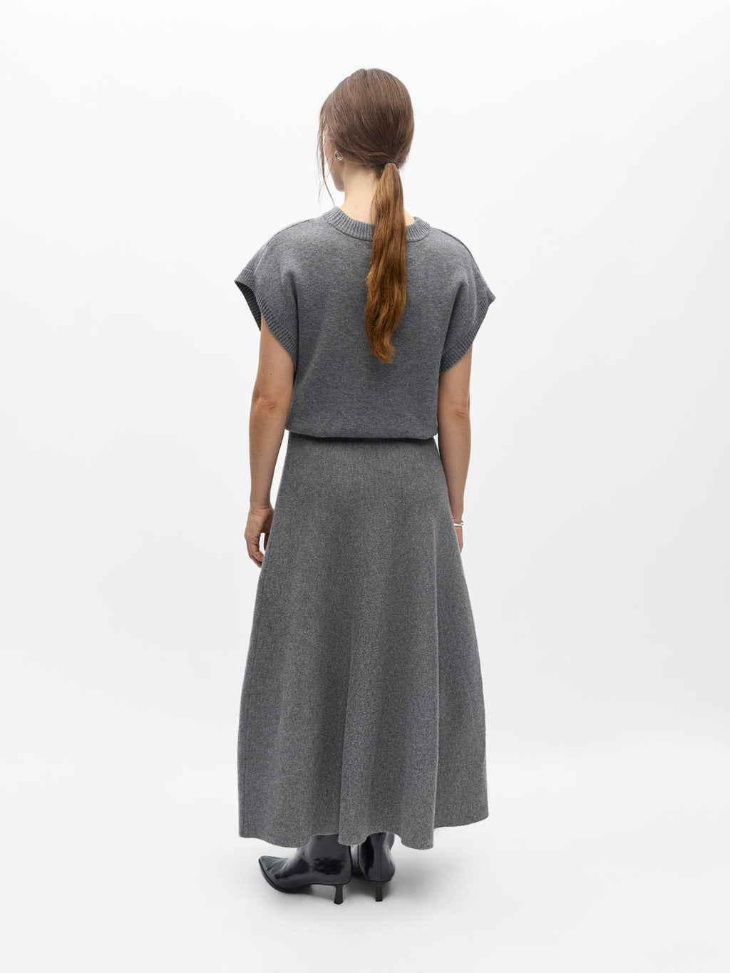 Objitone Knit Ankle Skirt