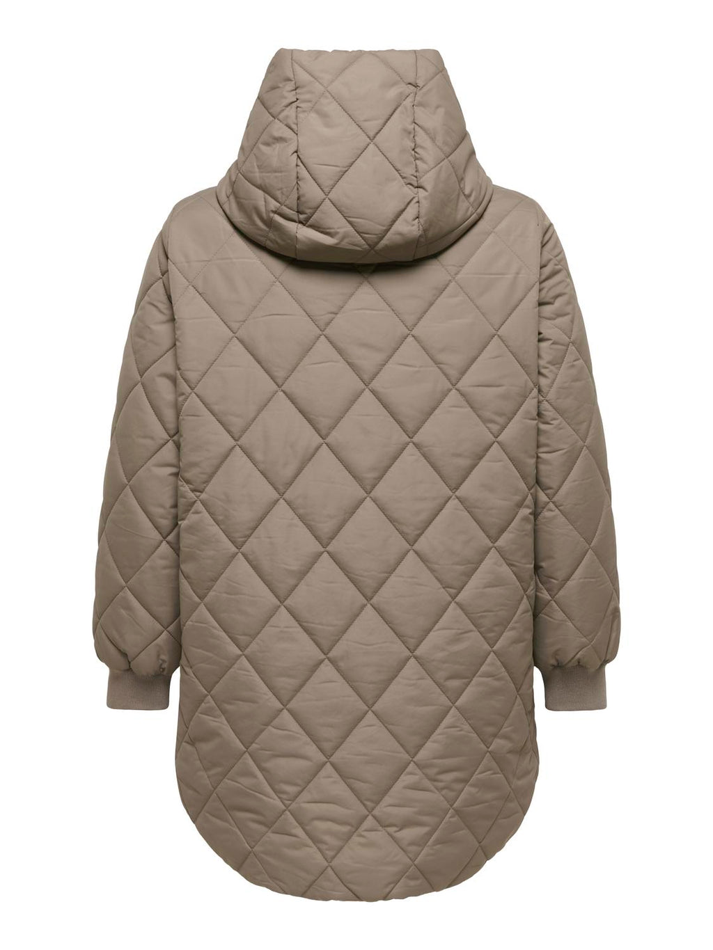 Carjuliet Quiltd Hood Zip Coat