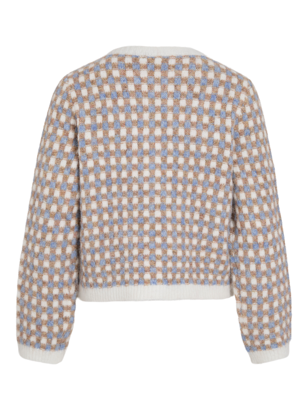 Vialdis O-Neck Knit Cardigan