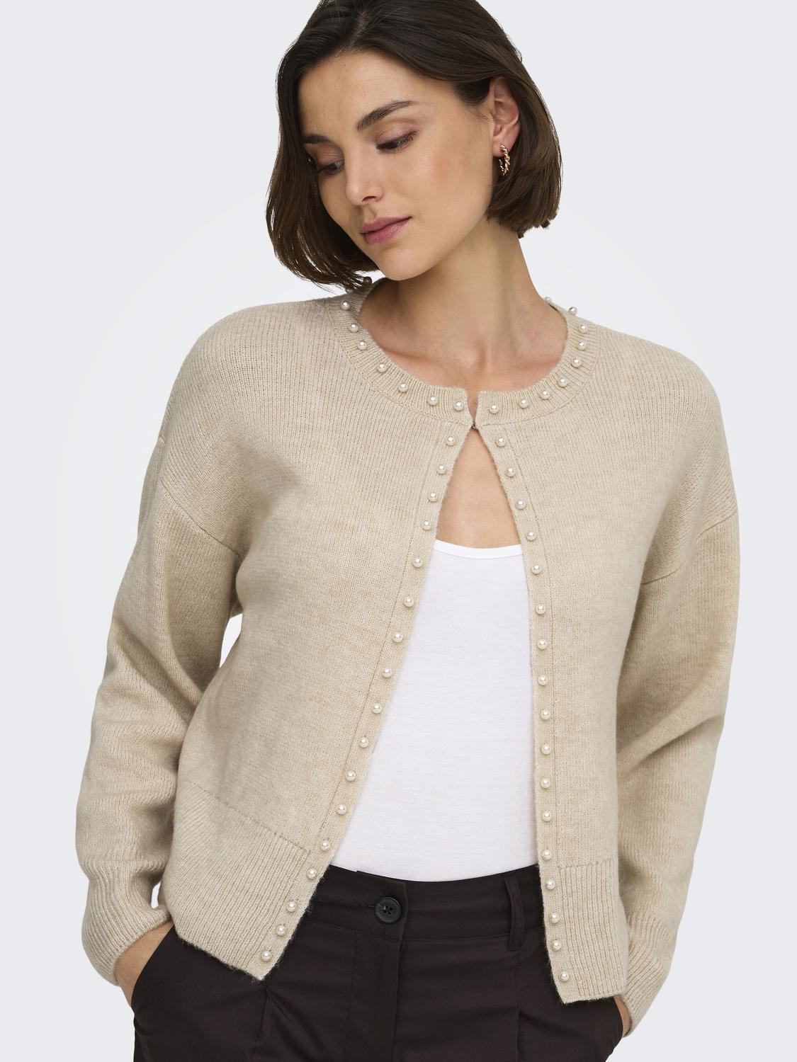 Jdyemmali L/S Onebutton Pearl
