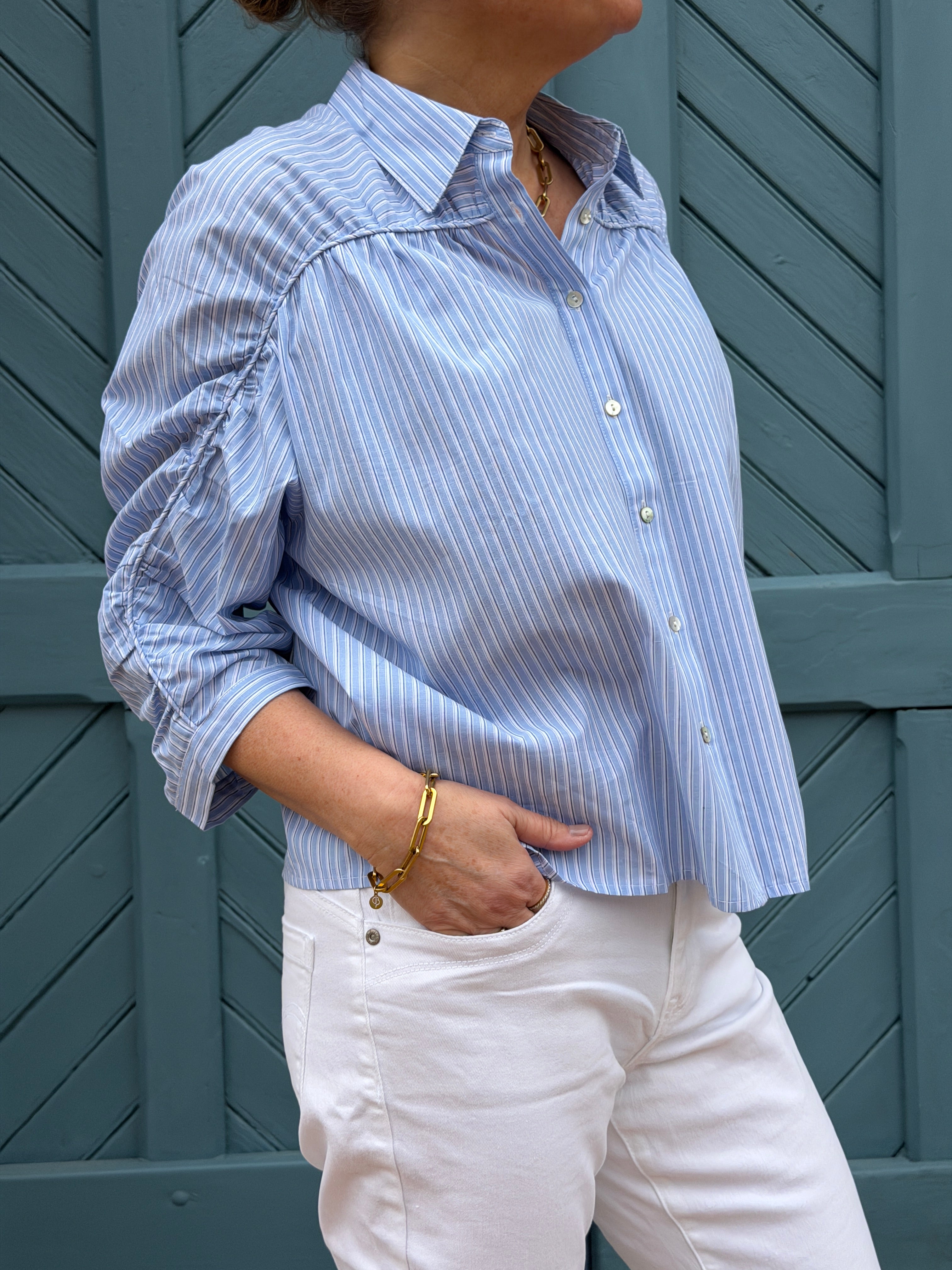 TDANA SHIRT CHAMBRAY BLUE