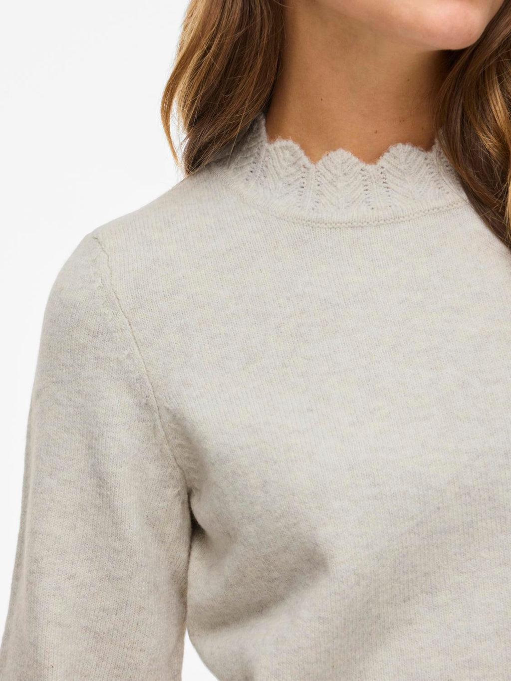 Vinikolina O-Neck L/S Knit Top