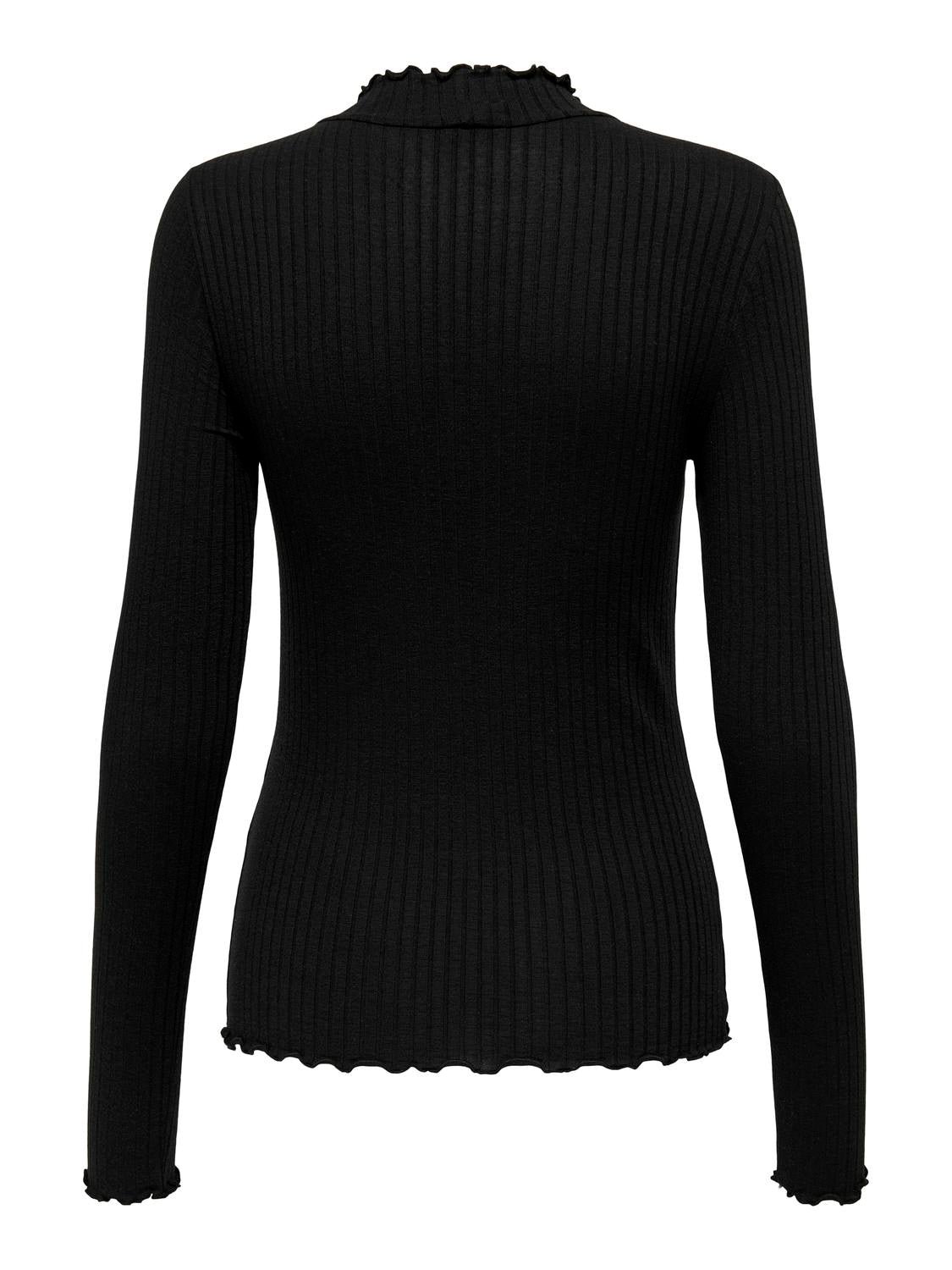 Jdyfransiska L/S Hi-Nck Top Jr
