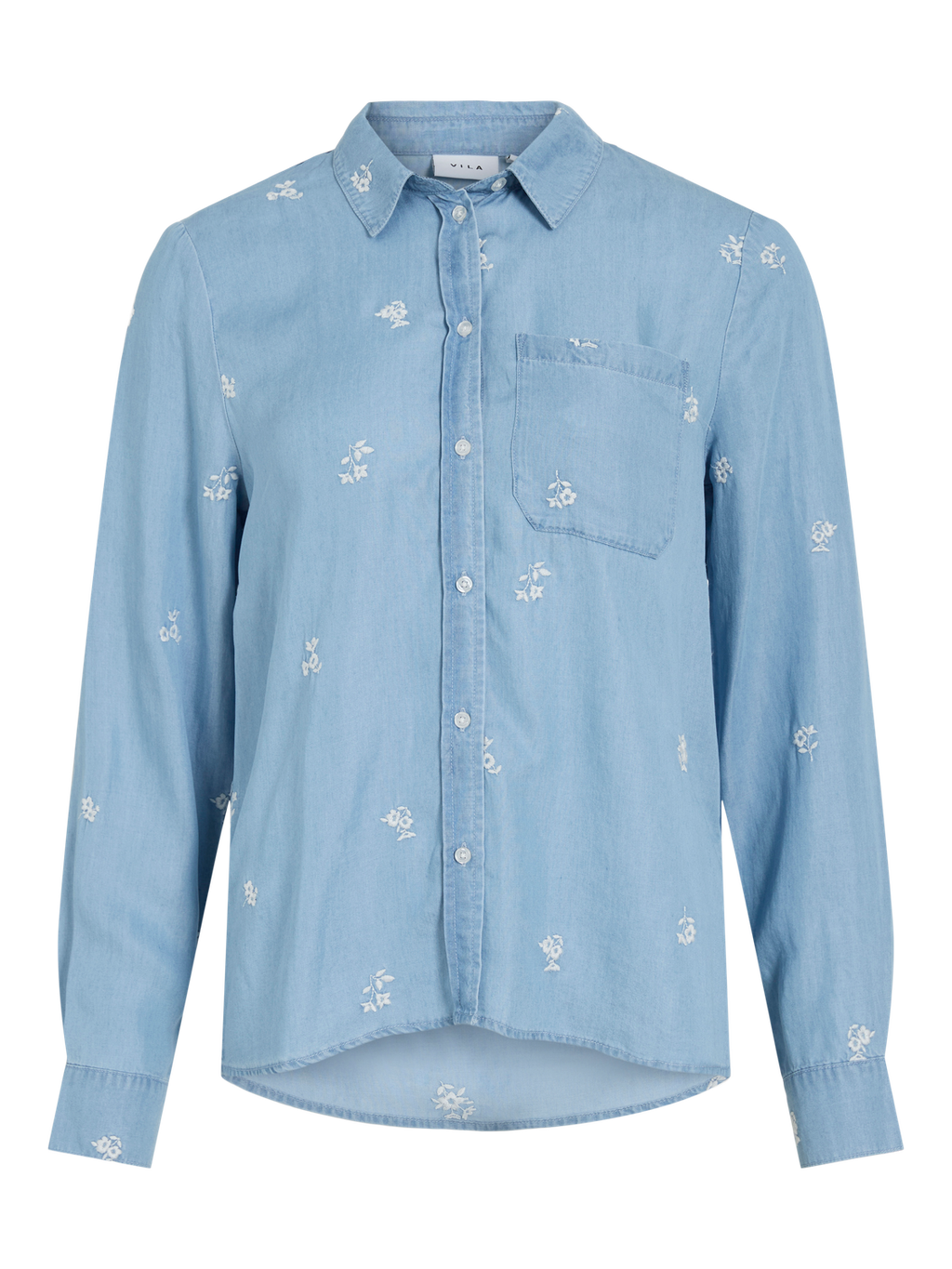 Vitea Emb Denim Shirt