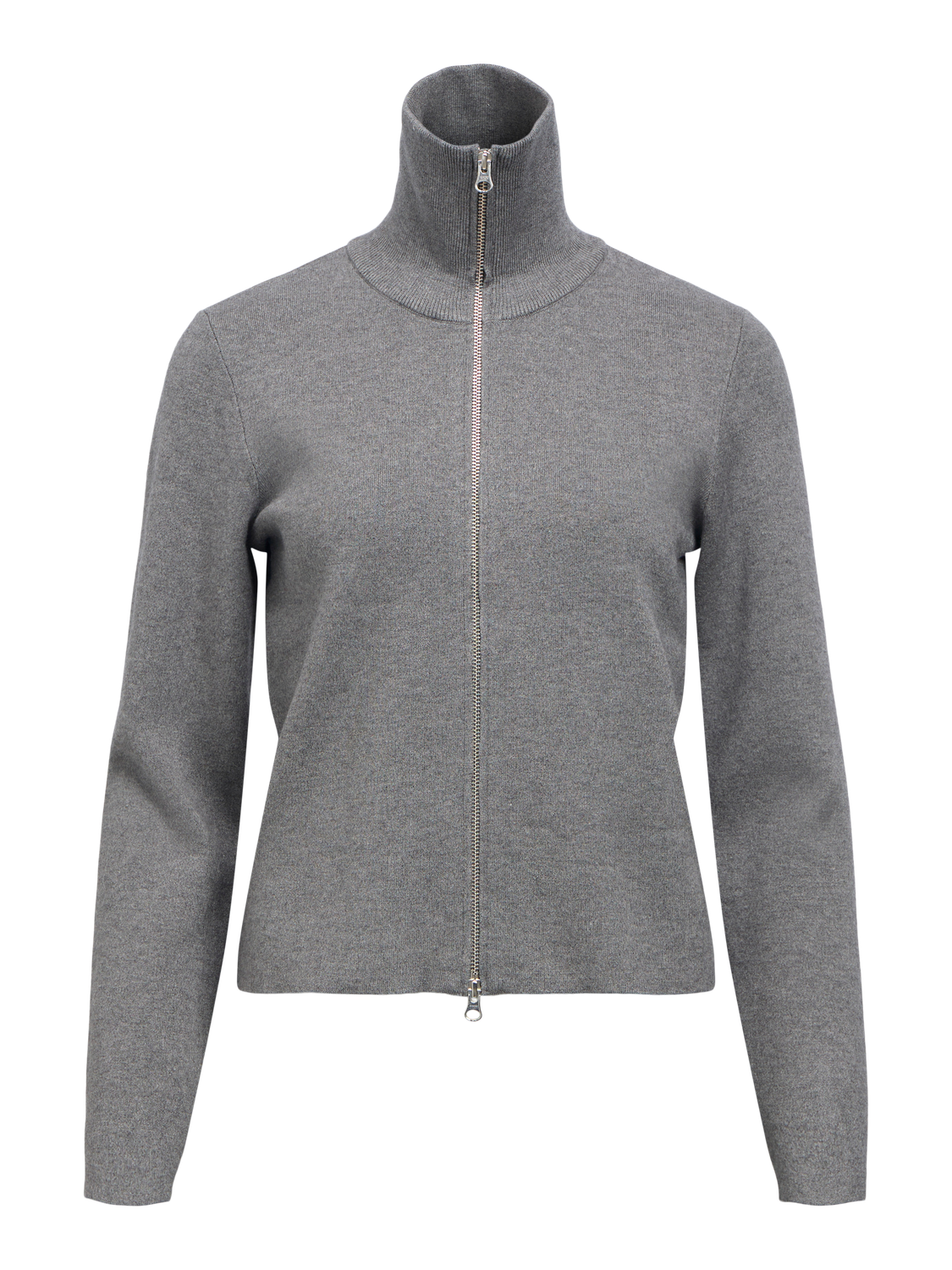 Objreynard L/S Re Zip Cardigan