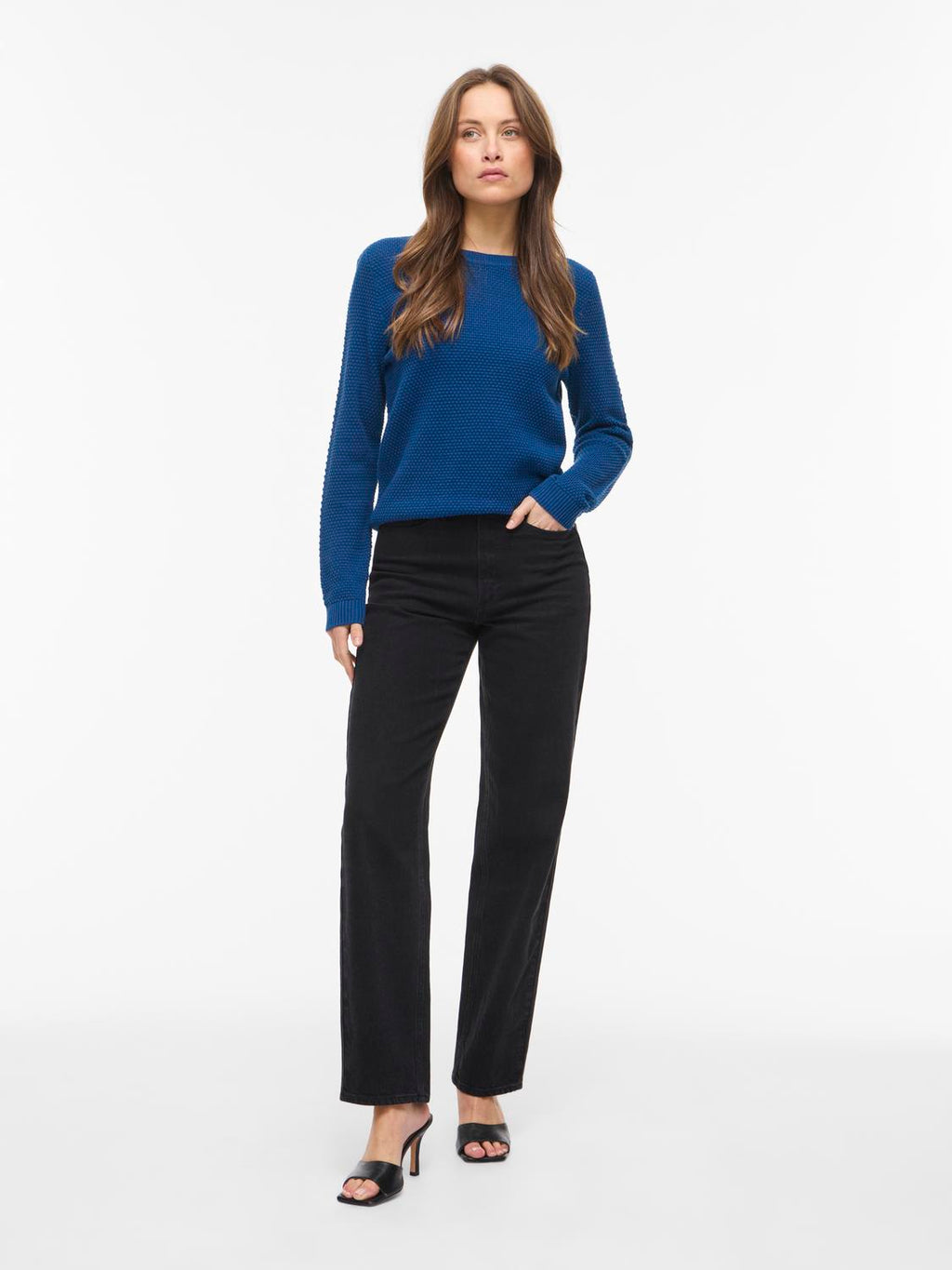 Vidalo O-Neck Knit Top