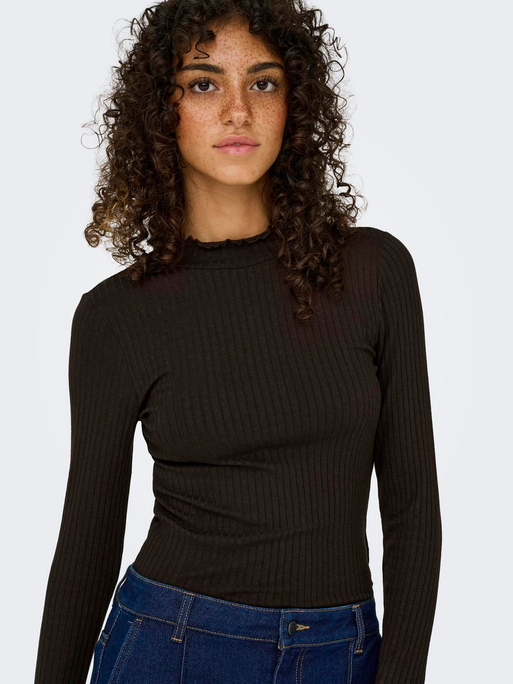 Jdyfransiska L/S Hi-Nck Top Jr