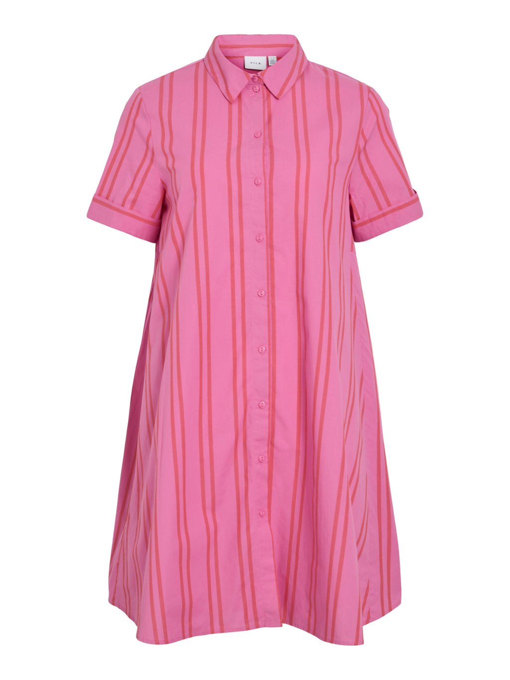 VIWILLOW SHIRT DRESS STRIPES