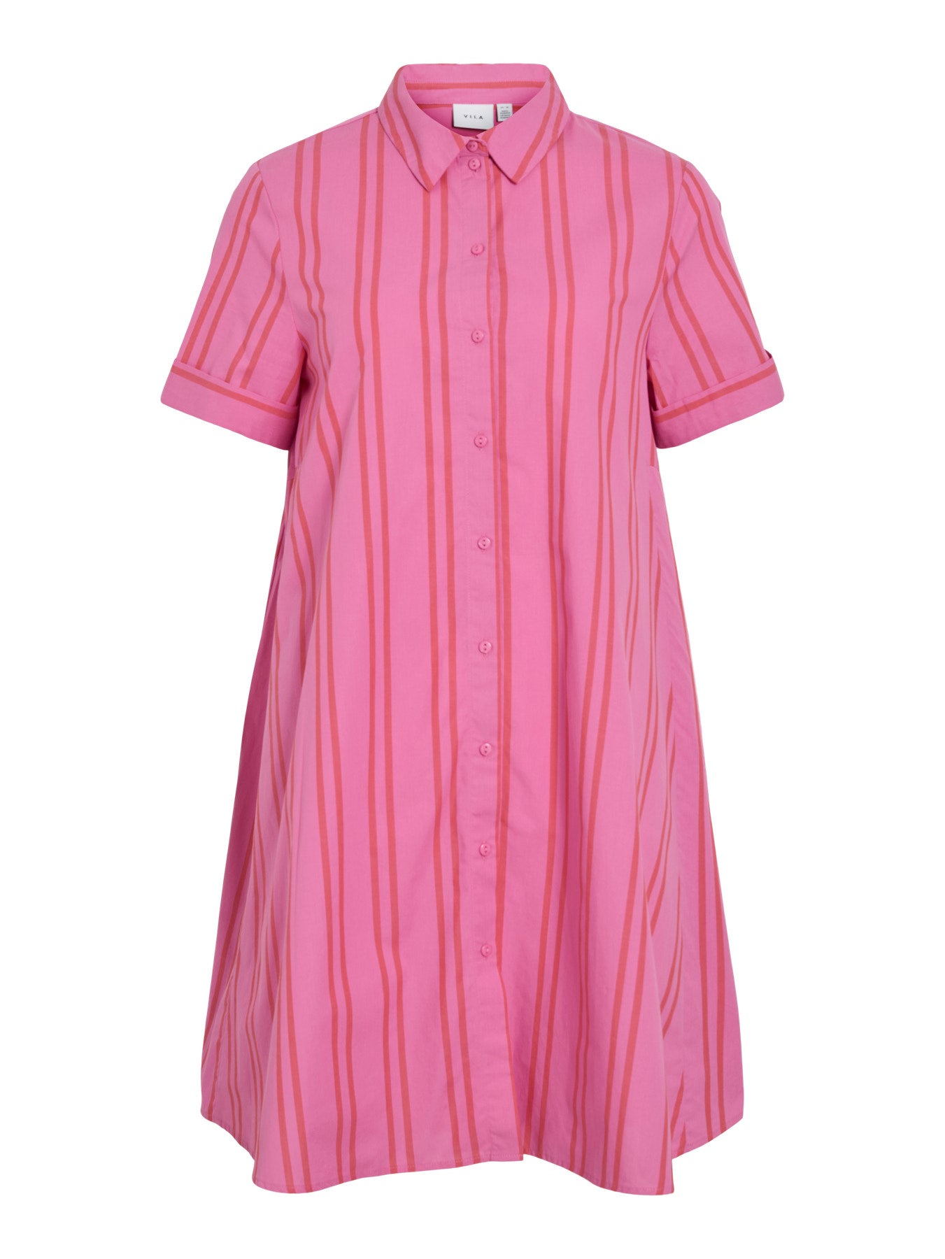 VIWILLOW SHIRT DRESS STRIPES