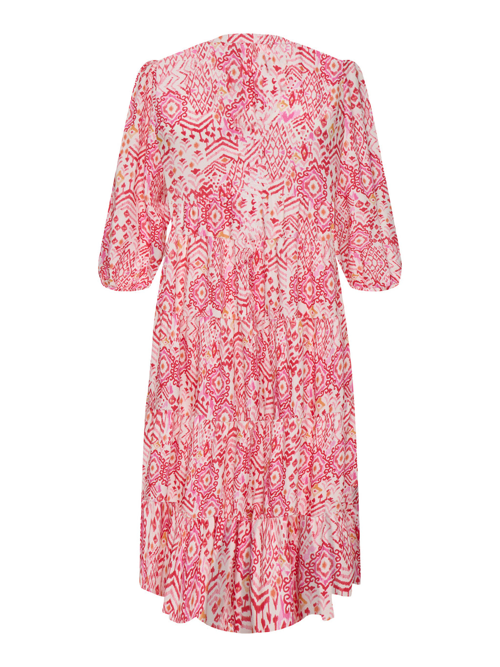 CARMILANA 3/4 DRESS SIKKA GRAP