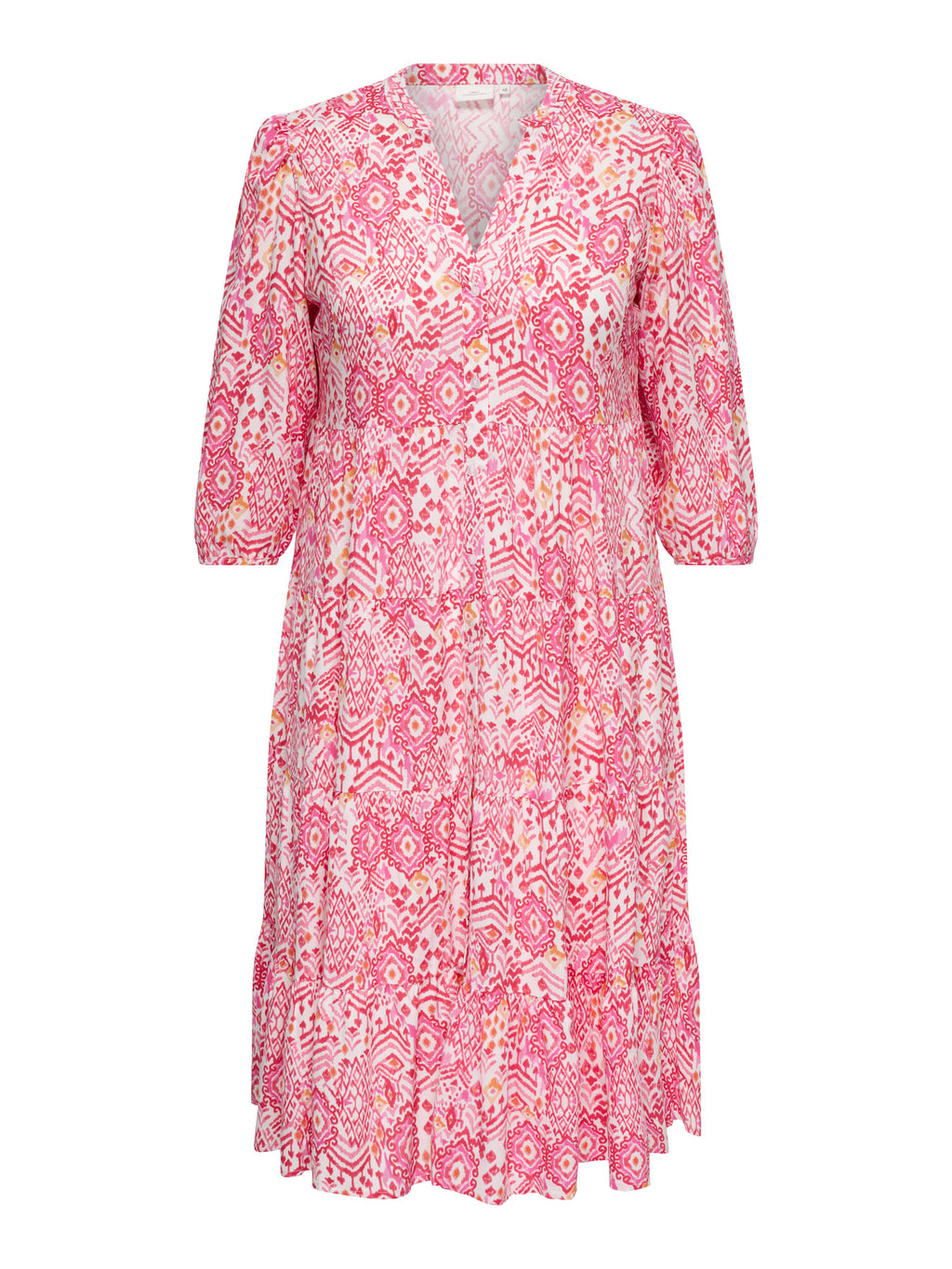 CARMILANA 3/4 DRESS SIKKA GRAP