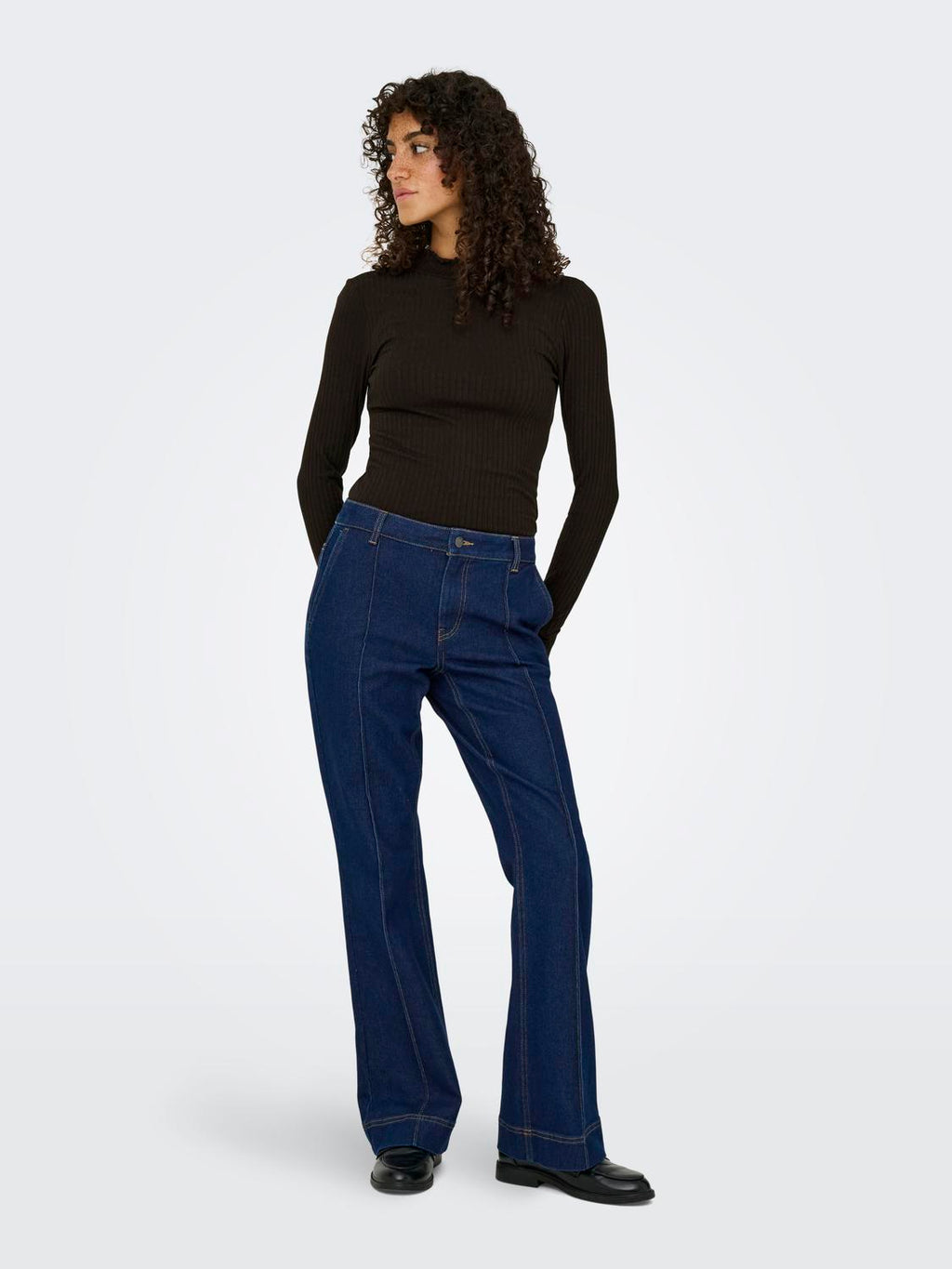 Jdyfransiska L/S Hi-Nck Top Jr