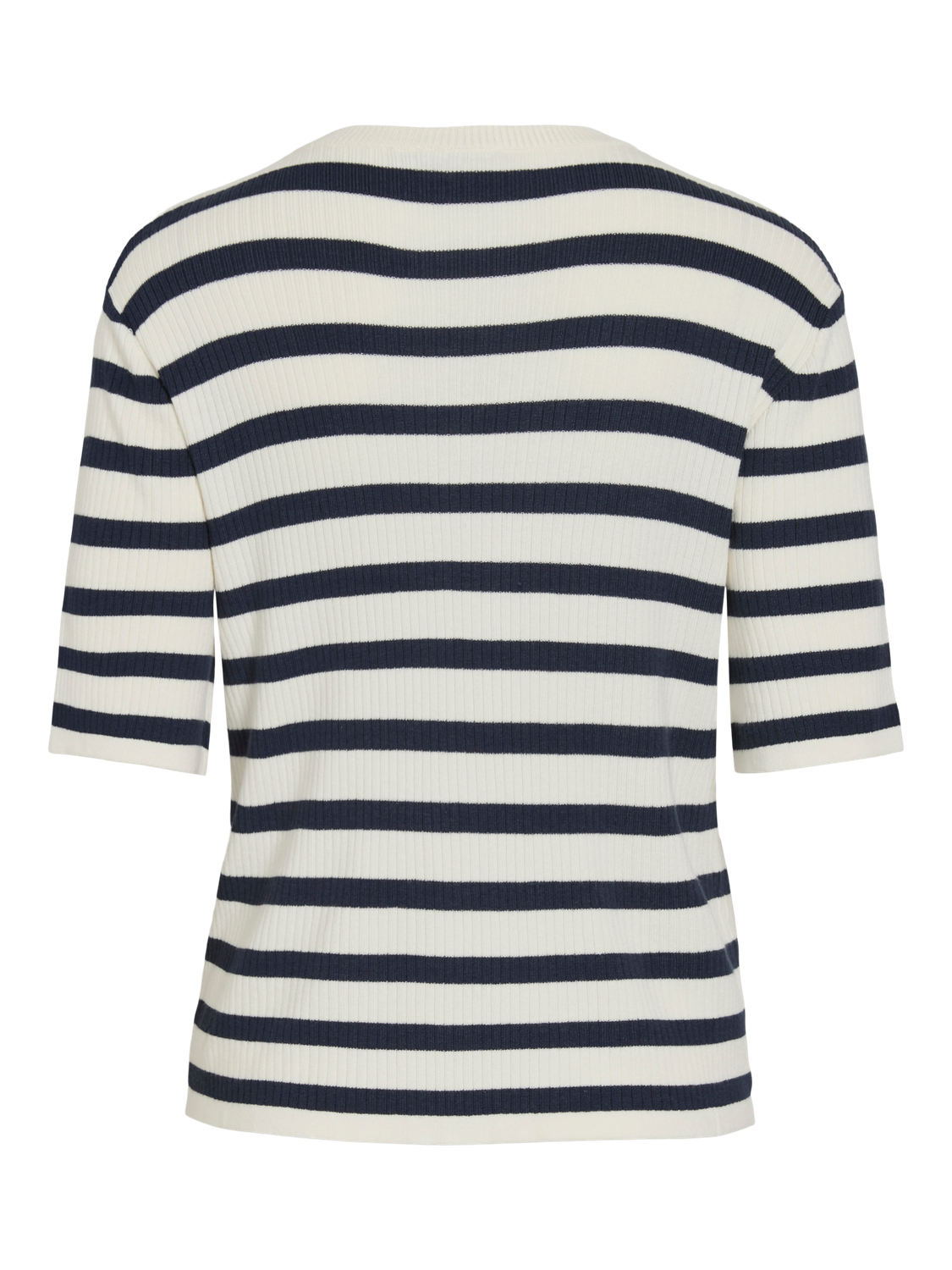 VIZICHA 2/4  BUTTON STRIPE KNIT CARDIGAN