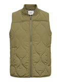RAYA QUILT VEST ELM VEST Capers