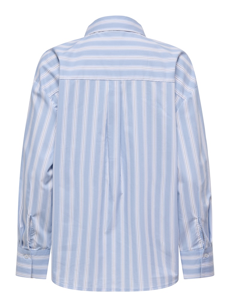 JDYMIO L/S Stribet Skjorte - Forever Blue
