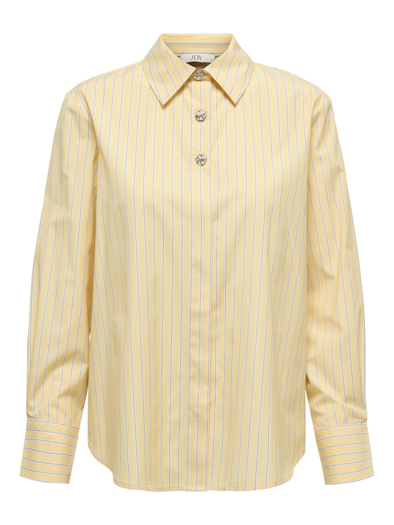 JDYSOHO loose striped shirt yellow