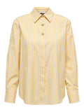 JDYSOHO loose striped shirt yellow