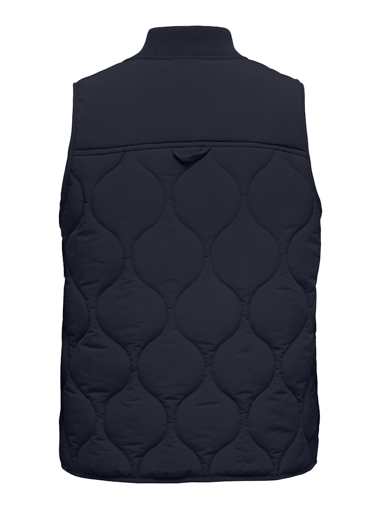 RAYA QUILT VEST ELM VEST Sky captain