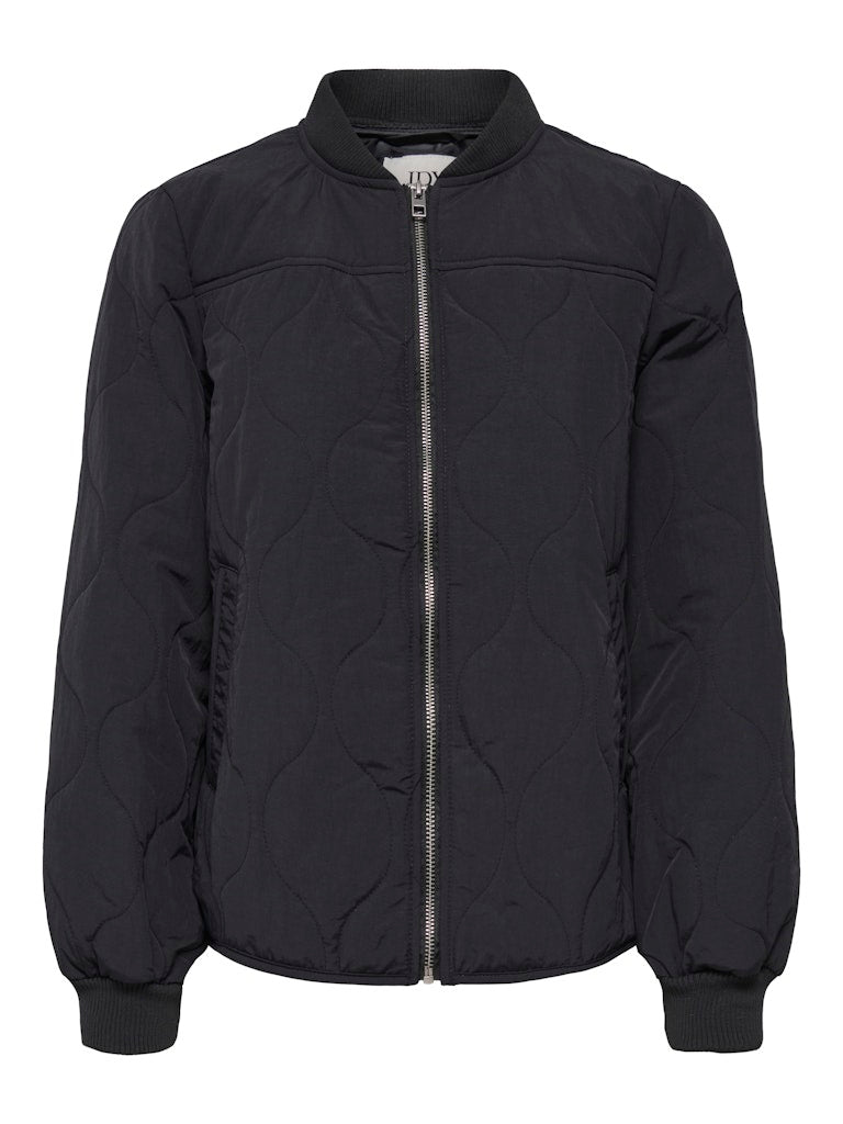 JDYRAYA QUILTED KORT SORT JAKKE