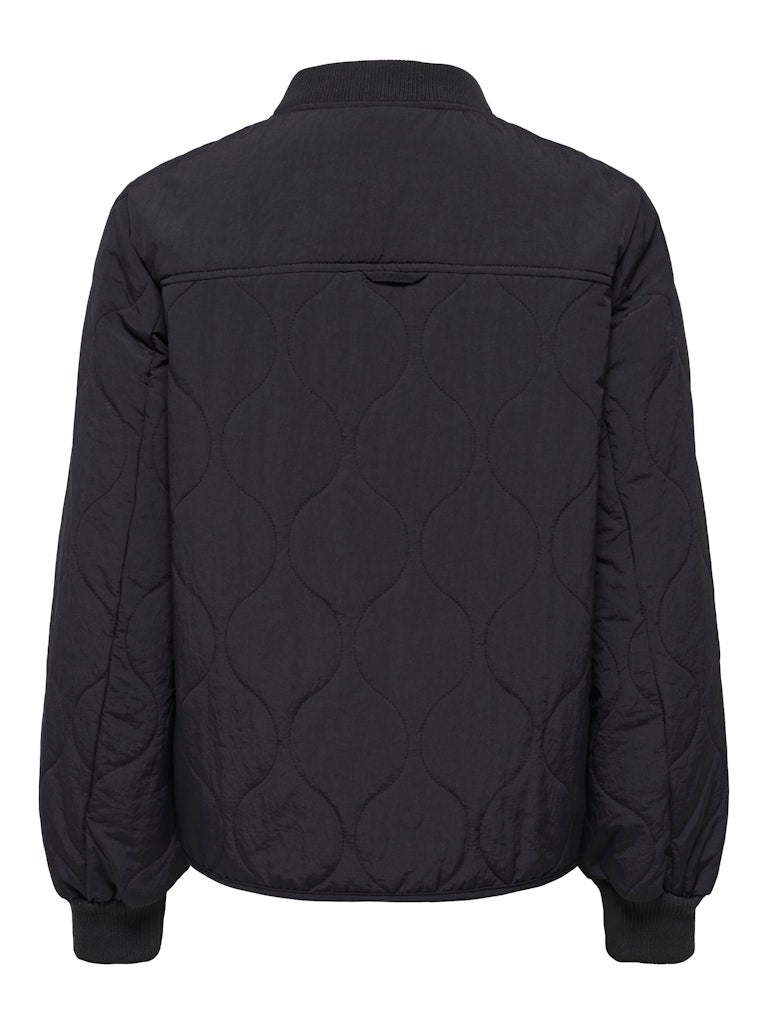 JDYRAYA QUILTED KORT SORT JAKKE