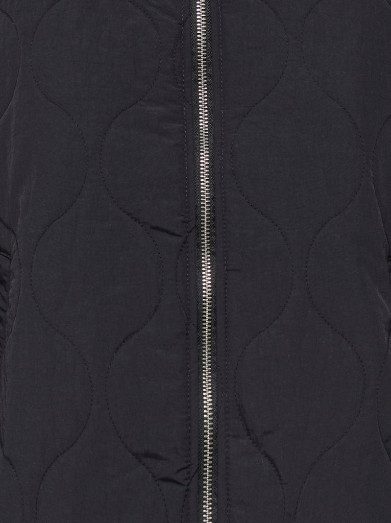 JDYRAYA QUILTED KORT SORT JAKKE