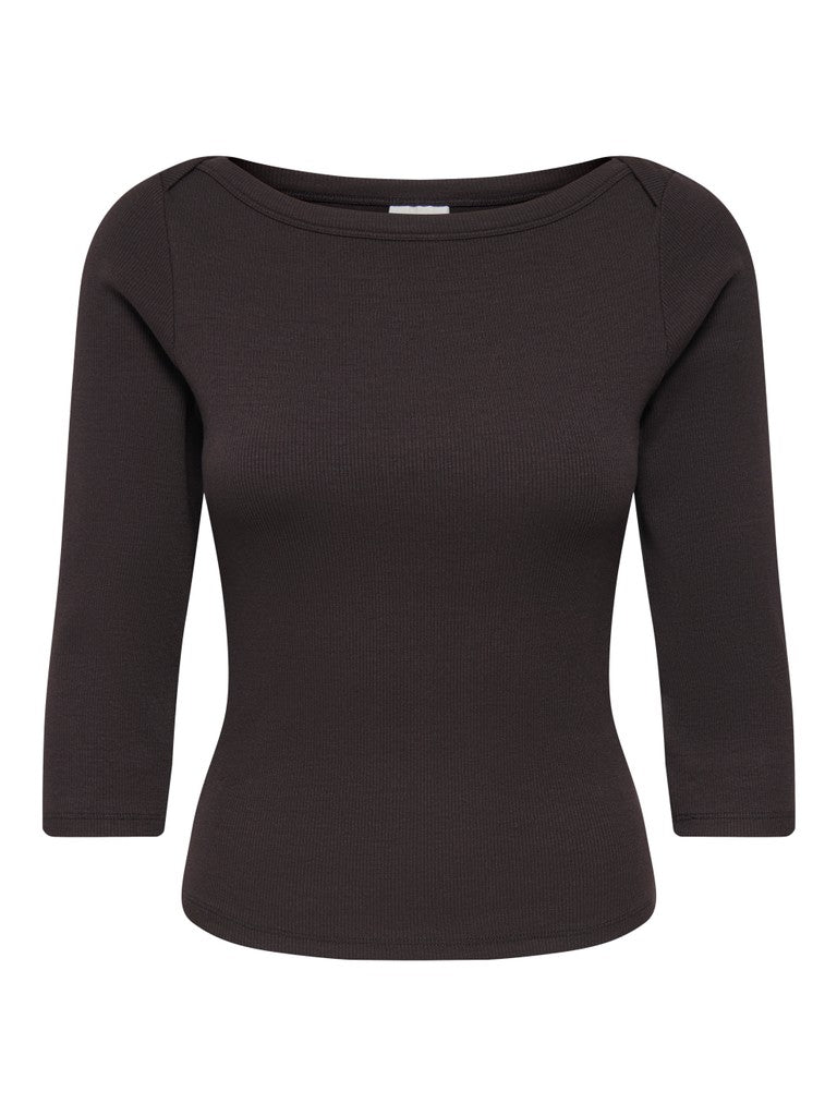 JDYMALLI 3/4 BOATNECK TOP
