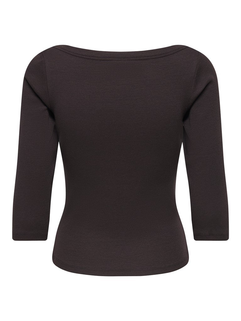 JDYMALLI 3/4 BOATNECK TOP