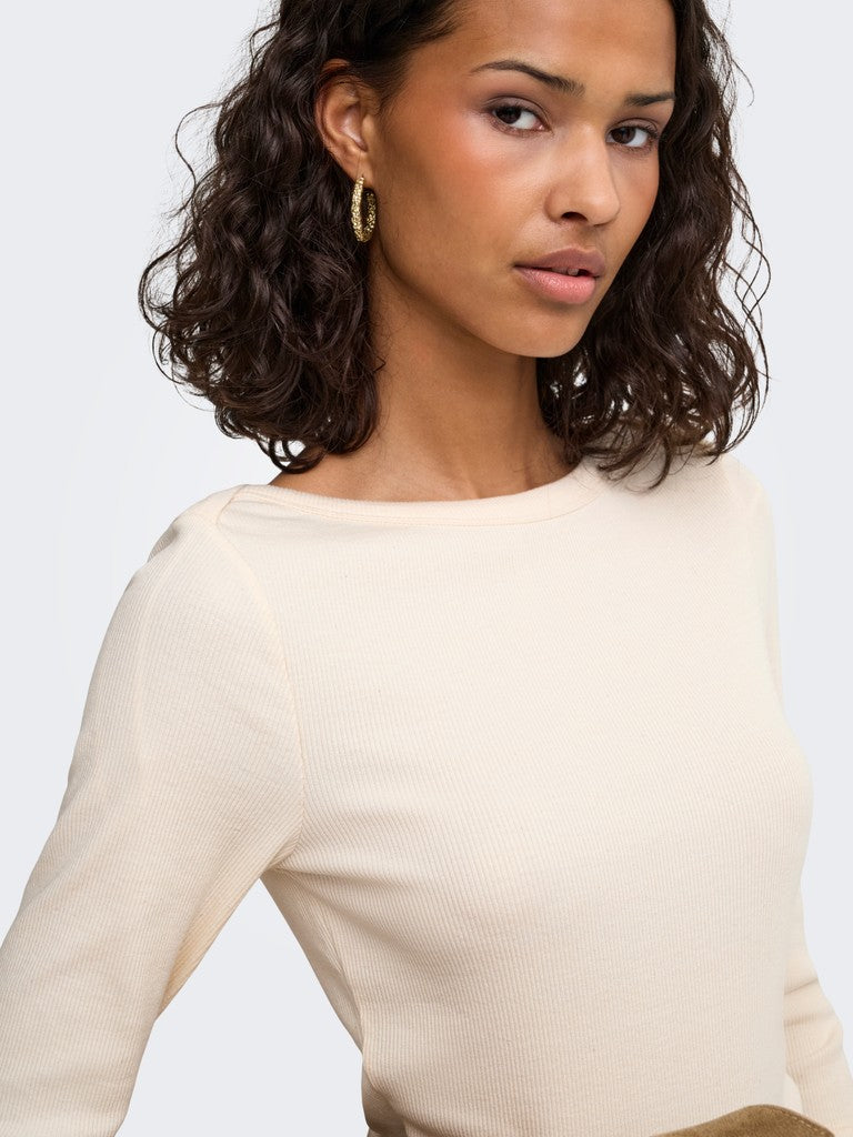 JDYMALLI 3/4 BOATNECK TOP