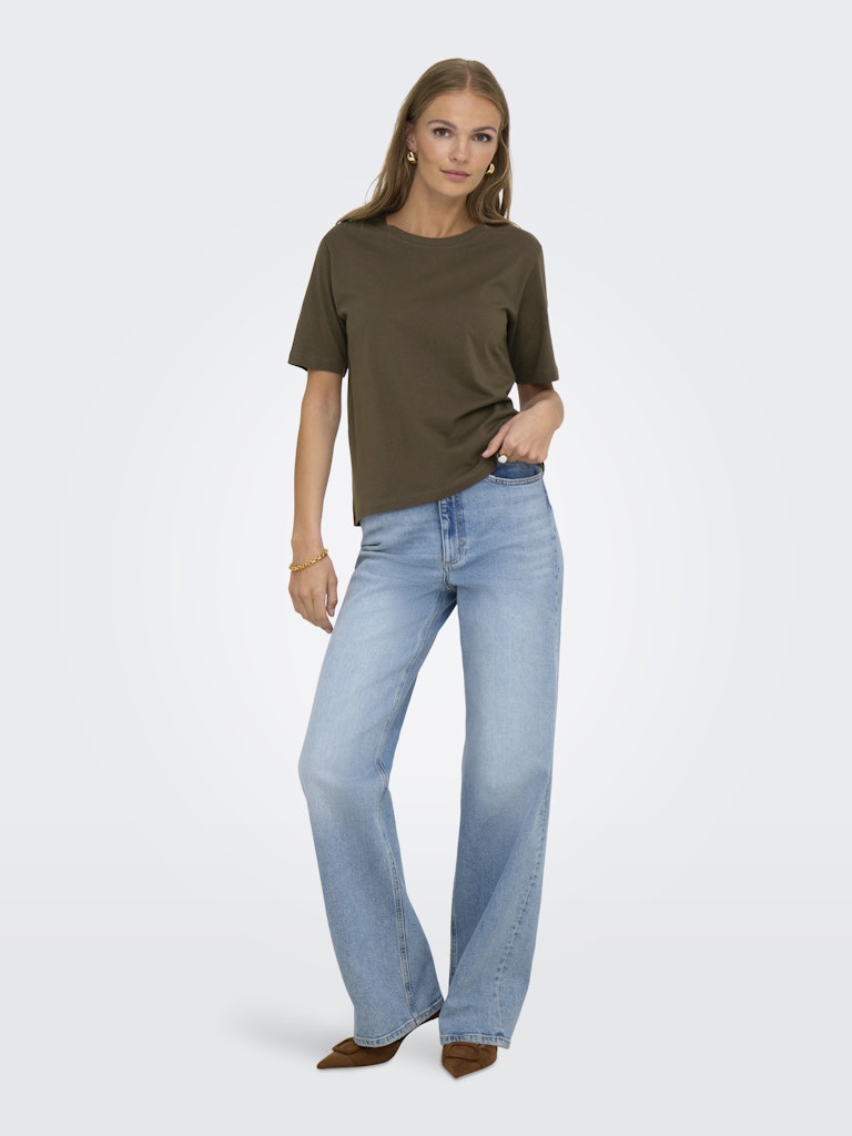 JDYREX S/S TOP JRS NOOS BRUN T