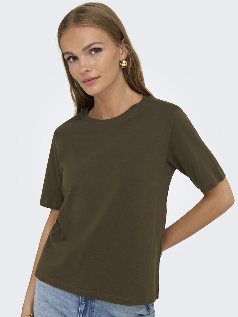 JDYREX S/S TOP JRS NOOS BRUN T