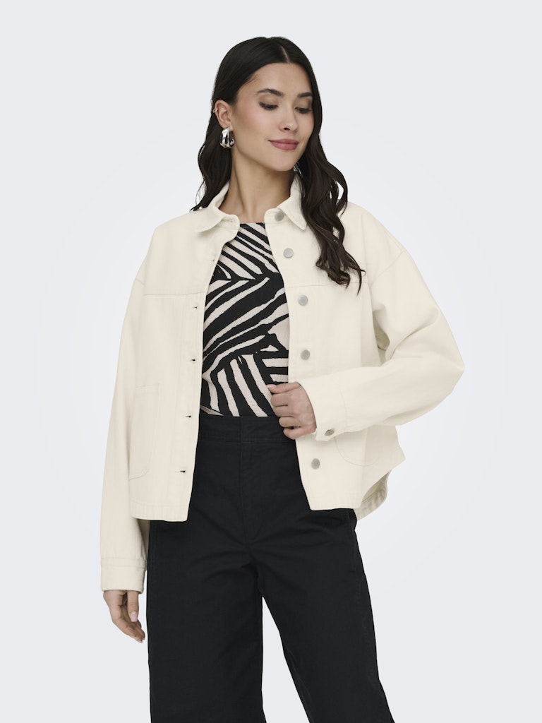 JDYNOMA SHACKET ECRU JAKKE