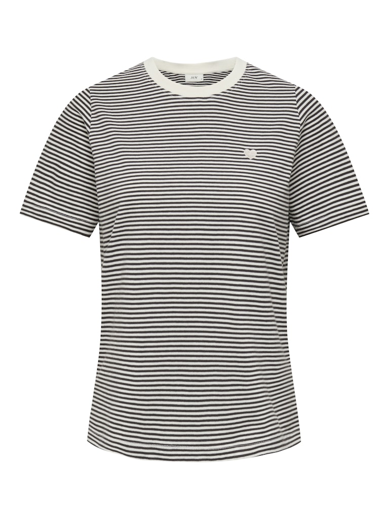 JDYPISA TEE STRIPE BROWN TOPPE
