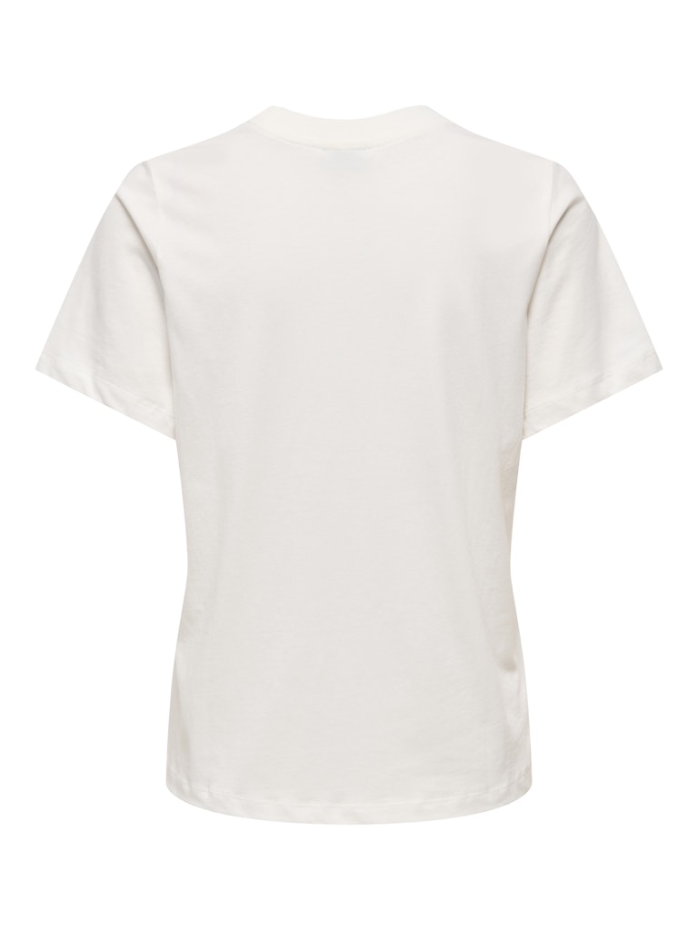JDYPISA T-shirt Hvid med citronbroderi