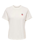 JDYPISA TEE STRIPE CLOUD DANCER TOP