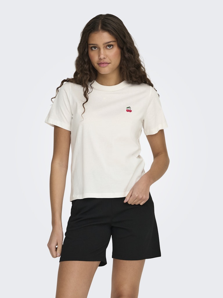 JDYPISA TEE STRIPE CLOUD DANCER TOP