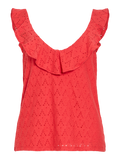 Viamalina V-Neck S/L Flounce