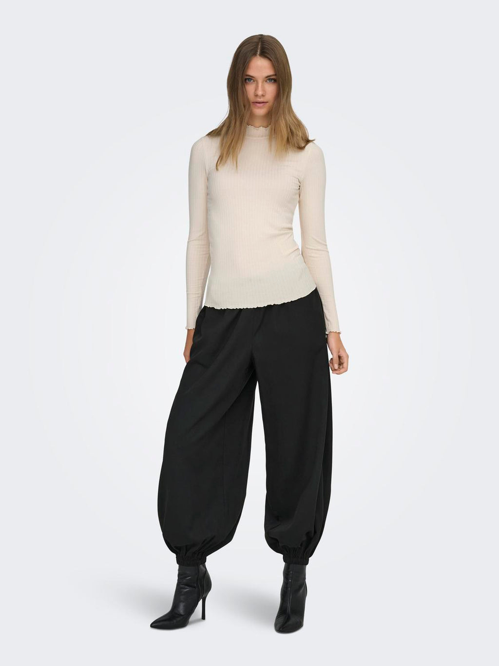 Jdyfransiska L/S Hi-Nck Top Jr