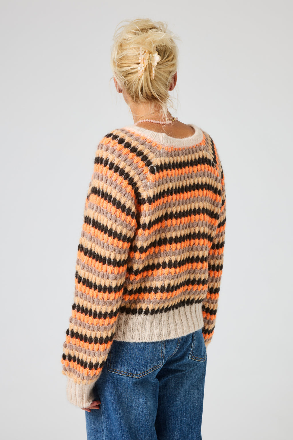 LBSOLSTREJF strik taupe