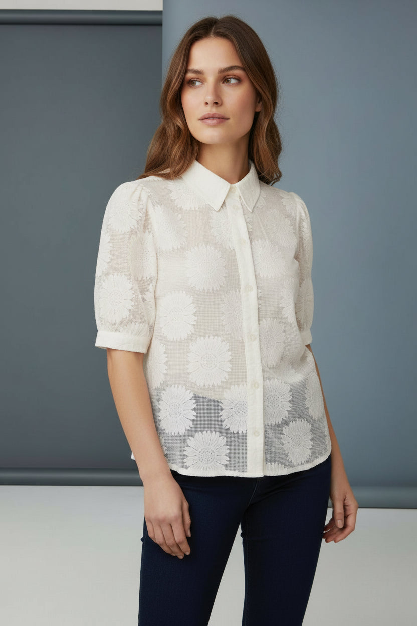 LOLA skjorte - Off White