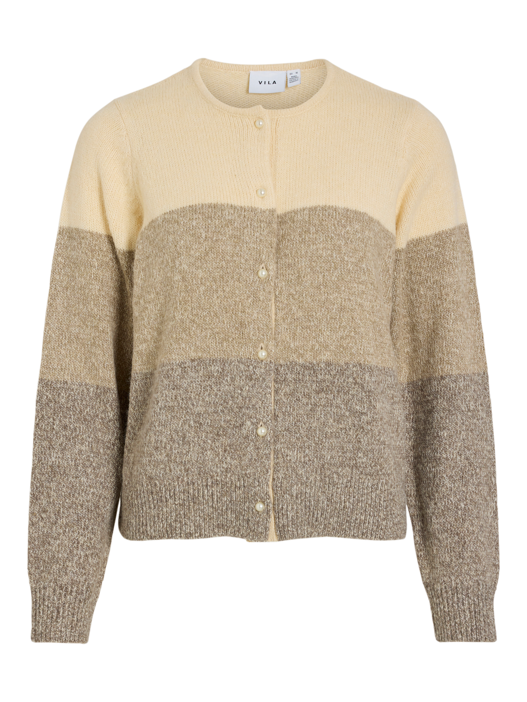 Visposa O-Neck Knit Cardig